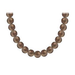 Freshwater Cultured Pearl Necklace : 14K White Gold – 8 MM