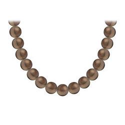 Akoya Cultured Pearl Necklace : 14K Yellow Gold – 9 MM