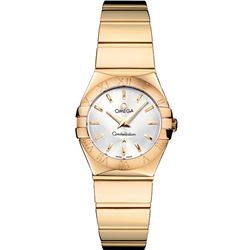 Omega  Constellation Polished Quartz 24Mm  Women Watch