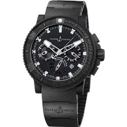 Ulysse Nardin  Maxi Marine Diver Black Sea Chronograph  Men Watch