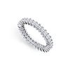 Image 1 : Platinum Diamond Eternity Band : 2.50 CT Diamonds