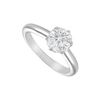 Image 1 : Diamond Solitaire Ring : 18K White Gold – 2.00 CT Diamond