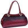 Image 1 : Snake Skin Embossed Shoulder Bag Handbag Purse