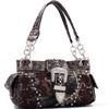Image 1 : Mossy Oak(R) Rhinestone Buckle Shoulder Bag