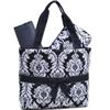 Image 1 : Damask Print Diaper Bag 3-Piece Set