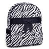 Image 1 : Zebra Printed Quilted Backpack