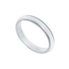 Image 1 : Platinum 2.5MM Non-Comfort Fit Milgrain Wedding Band