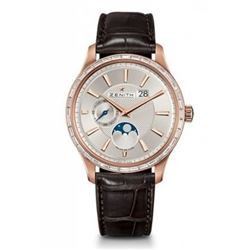 Zenith  Captain Moon Phase  Men Watch