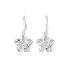 Image 1 : Forget Me Not Pair Earrings : .925 Sterling Silver  - 0.02 CT Diamonds