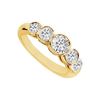 Image 1 : Diamond Ring : 14K Yellow Gold - 1.10 CT Diamonds