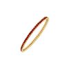 Image 1 : Ruby Eternity Bangle : 14K Yellow Gold - 2.00 CT TGW