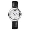 Image 1 : Cartier  Ballon Bleu 33Mm Diamond Dial Automatic  Women Watch