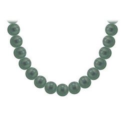 Tahitian Pearl Necklace : 18K Yellow Gold – 10.00 - 12.00 MM