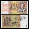 Image 1 : Australia, QEII, One Dollar, Coombs/Randall, 1967, (R.72s) Star Note