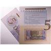Image 2 : Australia, Banknote Folder Set, Low Numbered Premium, Red Serials, 1994