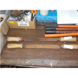 2PC VINTAGE DEBARKER/SHAVE