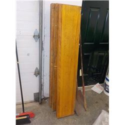 3PC LAMINATE PLANKS COME FROM A CHURCH STEPS