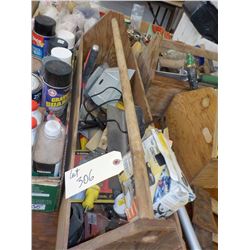 CARPENTERS TOOL BOX & CONTENTS
