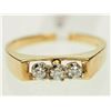 Image 1 : #13-10K YELLOW GOLD DIAMOND RING
