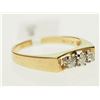 Image 2 : #13-10K YELLOW GOLD DIAMOND RING