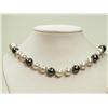 Image 1 : #21-STERLING SILVER MAJORICA PEARL NECKLACE
