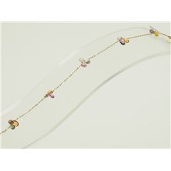 #23-14K YELLOW GOLD MULTICOLOURED