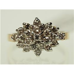 #25-14K YELLOW GOLD DIAMOND RING