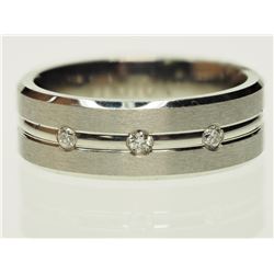 #29-COBALT MEN'S DIAMOND RING