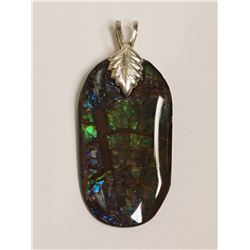 #33-GENUINE AMMOLITE PENDANT