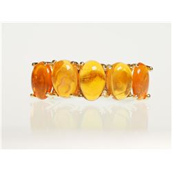 #35-10K YELLOW GOLD OPAL RING