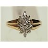 Image 1 : #40-14K YELLOW GOLD DIAMOND RING
