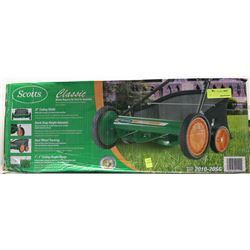 SCOTTS 20" REEL PUSH MOWER (STORE RETURN)