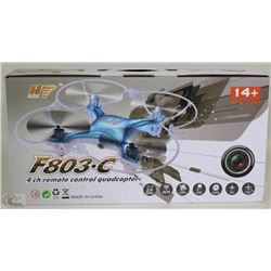 NEW 4 CHANEL REMOTE CONTROL QUADCOPTER W/ CAMERA