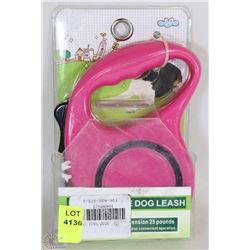 NEW 11.5" RETRACTABLE DOG LEASH