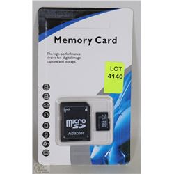 NEW 32GB MICRO SD CARD WITH ADAPTOR