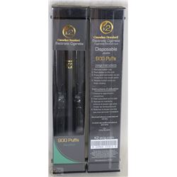LOT OF TWO ELECTRONIC 900 PUFF CIGARETTES