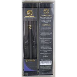 LOT OF TWO ELECTRONIC 900 PUFF CIGARETTES