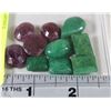 Image 1 : #12-NATURAL RUBY, EMERALD STONE,133CT