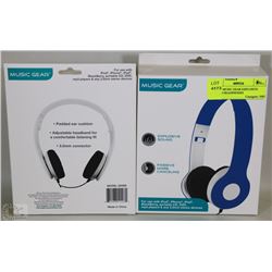 2 NEW MUSIC GEAR EXPLOSIVE SOUND HEADPHONES