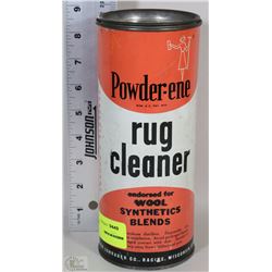 VINTAGE POWDER-ENE RUG CLEANER