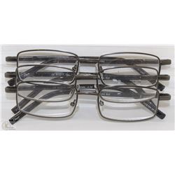 PACK OF 3 LADIES FOSTER GRANT +2.00 EYEGLASSES