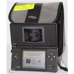 NINTENDO DS CONSOLE WITH METAL PROTECTIVE CASE