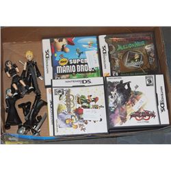 LOT OF 7 ASSORTED NINTENDO DS GAMES WITH ANIME