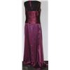 Image 2 : WINE COLOUR HALTER TOP DRESS SIZE UNKNOWN