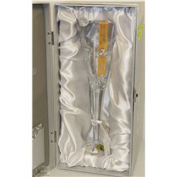 NEW IN BOX 2014 WATERFORD CRYSTAL SNOWFLAKE FLUTE