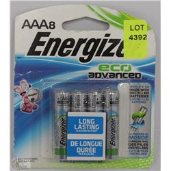 LOT OF 1 PACK OF AAA ENERGIZER ECO ADVANCED