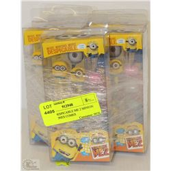 PK OF 5 DESPICABLE ME 2 MINION HEADPHONES COMES