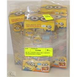 PK OF 5 DESPICABLE ME 2 MINION HEADPHONES COMES