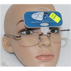 LADIES MAGNAVISION +1.00 EYEGLASSES
