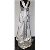 Image 2 : SILVER TONE HALTER STYLE GOWN SIZE UNKNOWN